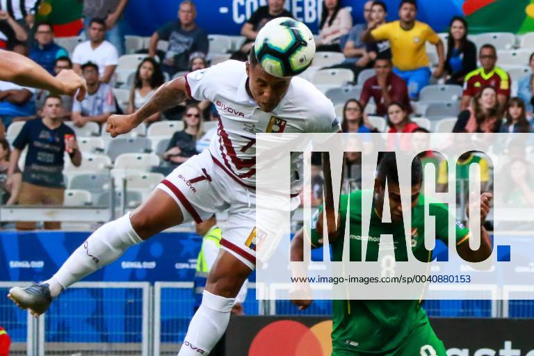 Bolivia vs Venezuela BELO HORIZONTE, MG - 22.06.2019: BOLIVIA VS VENEZUELA - Darwin Machis, scored the first goal of Venezuela during a match between Bolivia and Venezuela, valid for the group stage of the 2019 Copa America, held this Saturday (22) at the Mineirão Stadium in Belo Horizonte, MG. (Photo: Dudu Macedo Fotoarena) x1751252x DuduxMacedo