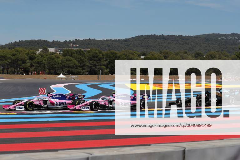 Photo4 LaPresse 23 06 2019 Le Castellet, France Grand Prix Formula One France 2019 In the pic: Sergio Perez (MEX) Racing Point F1 Team RP19, Lance Stroll (CDN) Racing Point F1 Team RP19 and Romain Grosjean (FRA) Haas F1 Team VF-18