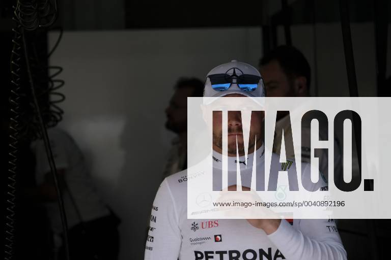 Le Castellet, Var, France - Mercedes Driver VALTTERI BOTTAS (FIN) before the race of the Formula one French Grand Prix at the Paul Ricard circuit at Le Castellet - France..Lewis Hamilton won French Grand Prix F1 2019: French Grand Prix Lewis Hamilton won - ZUMAp119 20190623_zaf_p119_012