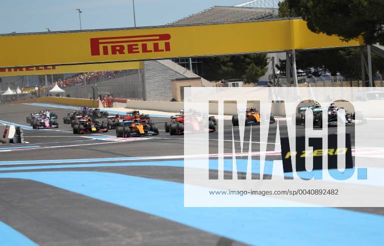 Start, formula 1 GP, France, Paul Ricard 23 06 2019 Photo mspb Jerry Andre Start formula 1 GP, France,