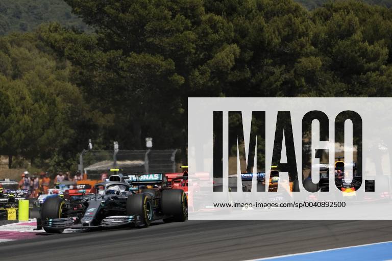 Le Castellet, Var, France - Mercedes Driver VALTTERI BOTTAS (FIN) in action during the race of the Formula one French Grand Prix at the Paul Ricard circuit at Le Castellet - France..Lewis Hamilton won French Grand Prix F1 2019: French Grand Prix Lewis Hamilton won - ZUMAp119 20190623_zaf_p119_014