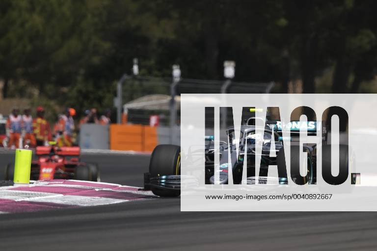 Le Castellet, Var, France - Mercedes Driver VALTTERI BOTTAS (FIN) in action during the race of the Formula one French Grand Prix at the Paul Ricard circuit at Le Castellet - France..Lewis Hamilton won French Grand Prix F1 2019: French Grand Prix Lewis Hamilton won - ZUMAp119 20190623_zaf_p119_032