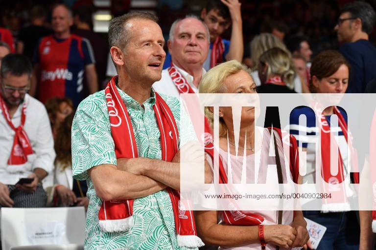 Herbert DIESS Chairman of the Board of Management of Volkswagen AG with wife Irene Basketball 1 Bundesliga,FINALE,Spiel 3 FC Bayern Muenchen Alba Berlin, am 23 06 2019 ,A U D I D D O M E