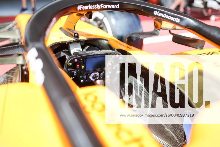 FORMULA 1 - GP of Austria 2019 SPIELBERG,AUSTRIA,27.JUN.19 - MOTORSPORTS, FORMULA 1 - Grand Prix of Austria, Red Bull Ring, preview. Image shows a steering wheel. GEPAxpictures xDanielxGoetzhaber