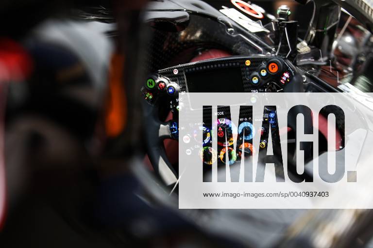 FORMULA 1 - GP of Austria 2019 SPIELBERG,AUSTRIA,27.JUN.19 - MOTORSPORTS, FORMULA 1 - Grand Prix of Austria, Red Bull Ring, preview. Image shows a steering wheel. GEPAxpictures xDanielxGoetzhaber