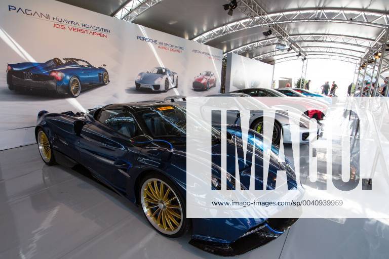 FORMULA 1 - GP of Austria 2019 SPIELBERG,AUSTRIA,27.JUN.19 - MOTORSPORTS, FORMULA 1 - Grand Prix of Austria, Red Bull Ring, preview. Image shows Pagani Huayra Roadster. GEPAxpictures Klansek