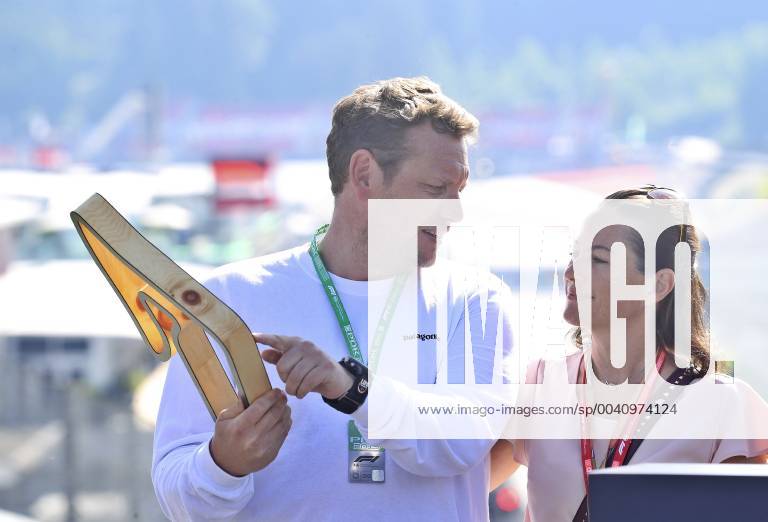 FORMULA 1 - GP of Austria 2019 SPIELBERG,AUSTRIA,30.JUN.19 - MOTORSPORTS, FORMULA 1 - Grand Prix of Austria, Red Bull Ring. Image shows Lukas Lauda and Birgit Lauda. GEPAxpictures xM.xOberlaender