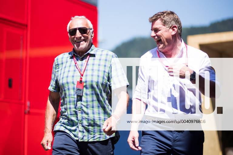 FORMULA 1 - GP of Austria 2019 SPIELBERG,AUSTRIA,30.JUN.19 - MOTORSPORTS, FORMULA 1 - Grand Prix of Austria, Red Bull Ring. Image shows Didi Mateschitz and Thomas Ueberall. GEPAxpictures xDanielxGoetzhaber