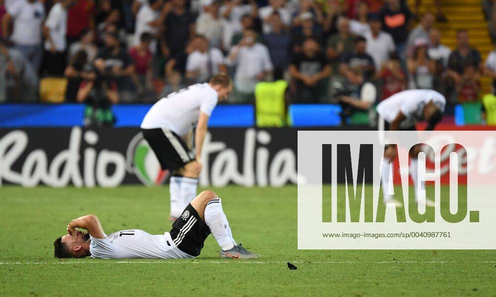 Soccer Soccer U21 EM Final 2019, Spain Germany, v l Marco Richter Germany U21 disappointed, disappointed looking, dissapointed Udine