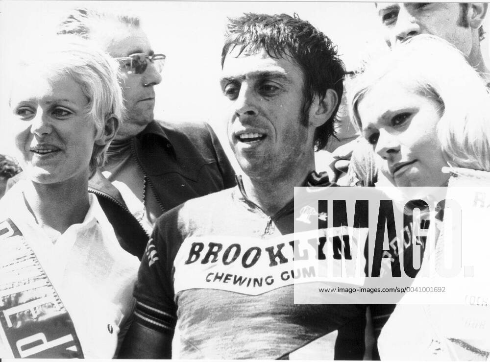 Tour de France 1974: Patrick SERCU with the yellow shirt. x184294x x84974562stx