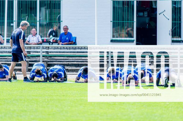 Illustration picture shows a training session of Belgian soccer team KAA Genk, Thursday 11 July 2019 at their summer camp in Wageningen, The Netherlands, preparing for the start of the 2019-2020 season of the Belgian Jupiler Pro League competition. JONASxROOSENS x05624613x