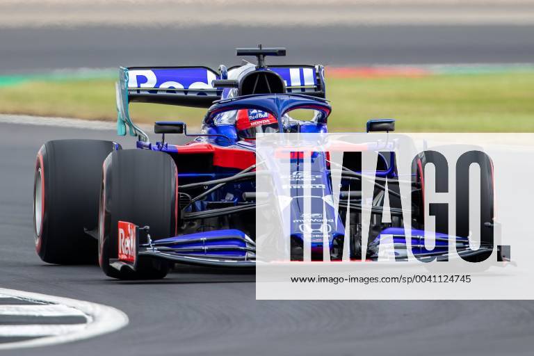 12th June 2019, Silverstone, Northampton, England; F1 Grand Prix of Great Britain, Practice sessions; Daniil Kvyat driving his Red Bull Toro Rosso Honda STR14 ActionPlus12153056 TimxWilliams