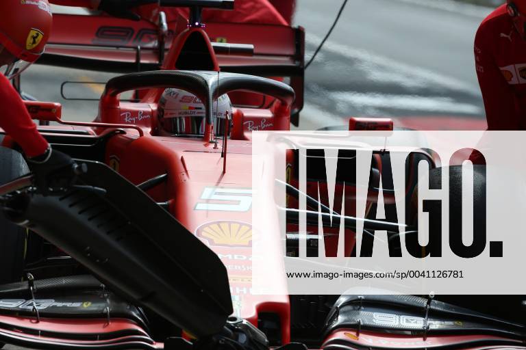 Photo4 LaPresse 12 07 2019 Silverstone, England Grand Prix Formula One England 2019 In the pic: free practice 2, Sebastian Vettel (GER) Scuderia Ferrari SF90