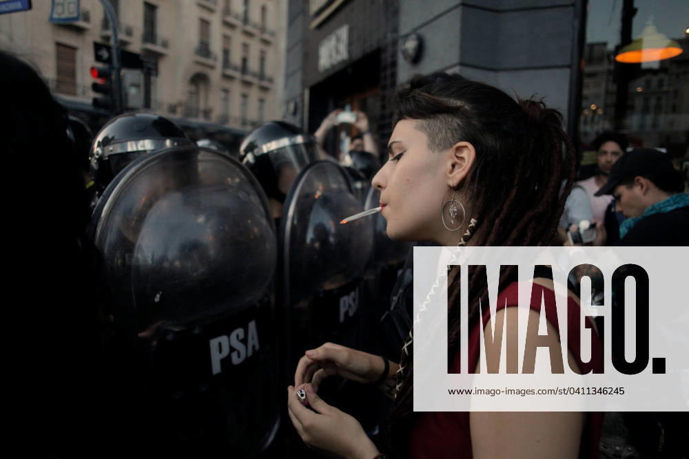 February 2, 2024, Buenos Aires, Argentina: The security agencies of the Argentine state strongly repressed demonstrators who were protesting in the vicinity of the nation s Congress in repudiation of the approval, in the chamber of deputies, of the controversial Omnibus Law of the newly elected president, Javier Milei. In the repression, older adults were beaten, run over, and sprayed with pepper spray. They also strongly detained a photographer. Buenos Aires Argentina - ZUMAa179 20240202_aap_a179_016