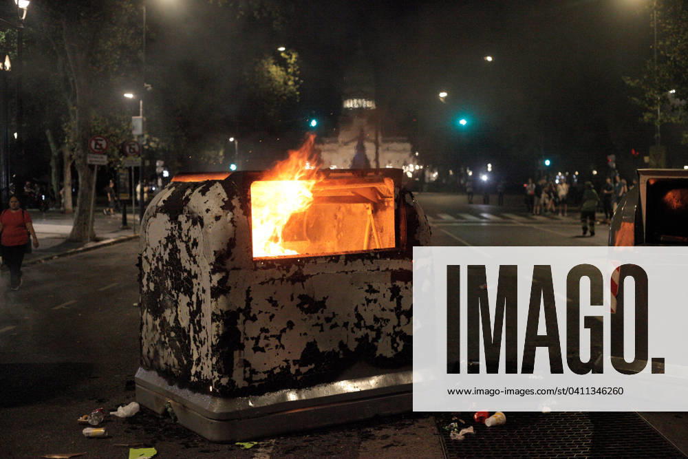 February 2, 2024, Buenos Aires, Argentina: The security agencies of the Argentine state strongly repressed demonstrators who were protesting in the vicinity of the nation s Congress in repudiation of the approval, in the chamber of deputies, of the controversial Omnibus Law of the newly elected president, Javier Milei. In the repression, older adults were beaten, run over, and sprayed with pepper spray. They also strongly detained a photographer. Buenos Aires Argentina - ZUMAa179 20240202_aap_a179_021