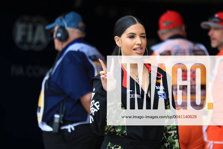 13th July 2019, Silverstone Circuit. Northampton, England; FIA Formula 1 Grand Prix of Britain, Qualification Day; Pirelli Representative, pop star Mabel McVey ActionPlus12153422 Octane