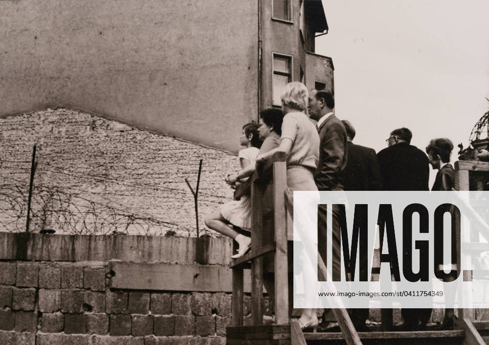 Berlin GER, 20240205, photo Berlin, 1961, city view, Wall construction