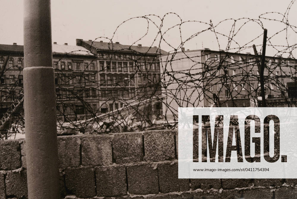 Berlin GER, 20240205, photo Berlin, 1961, city view, Wall construction