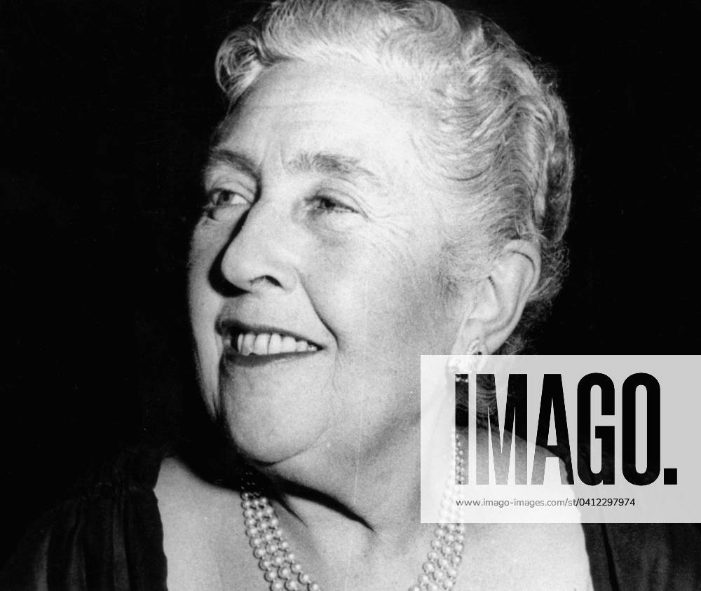 Writer Agatha Christie on March 30, 1962 1712088 Writer Agatha Christie on March 30, 1962; (add.info.: Writer Agatha Christie on march 30, 1962).