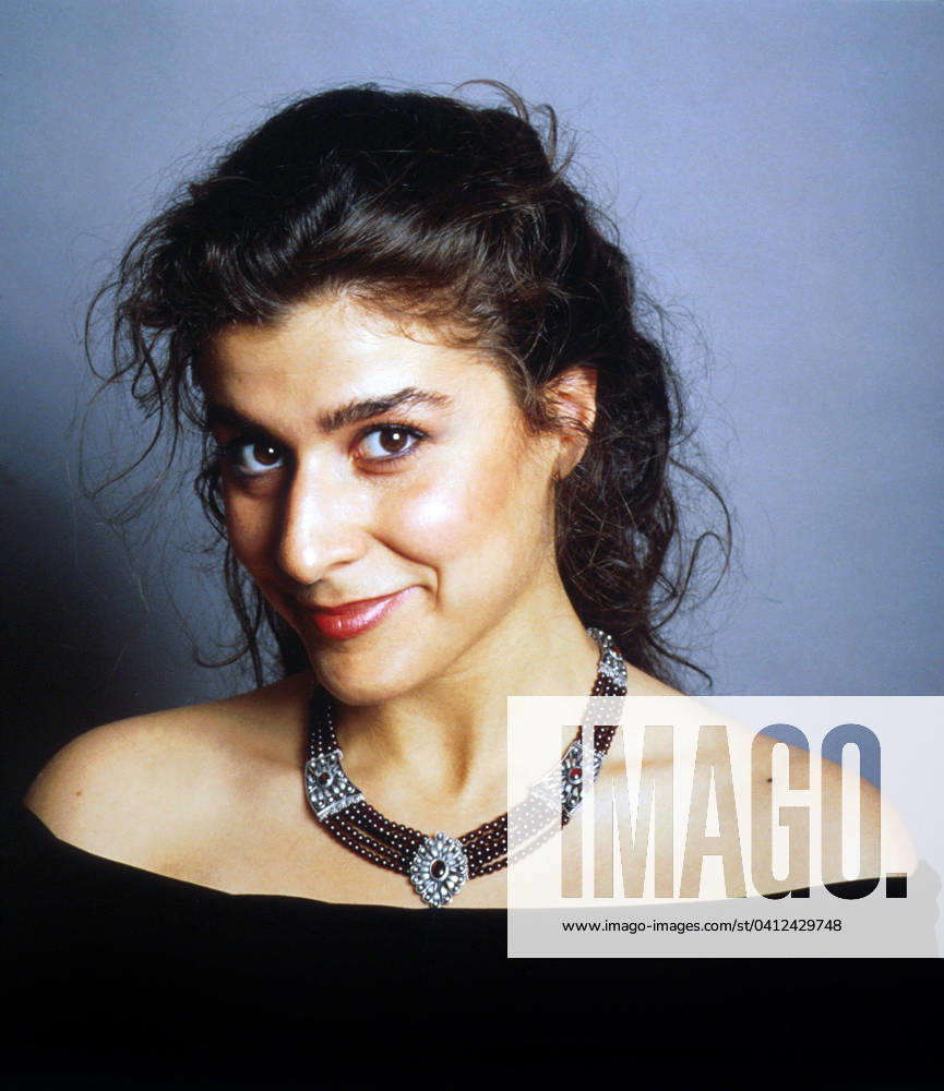 Cecilia Bartoli 2033626 Cecilia Bartoli by Unknown photographer, (20th century); (add.info.: Italian mezzo-soprano Cecilia Bartoli in Italy, 1990).