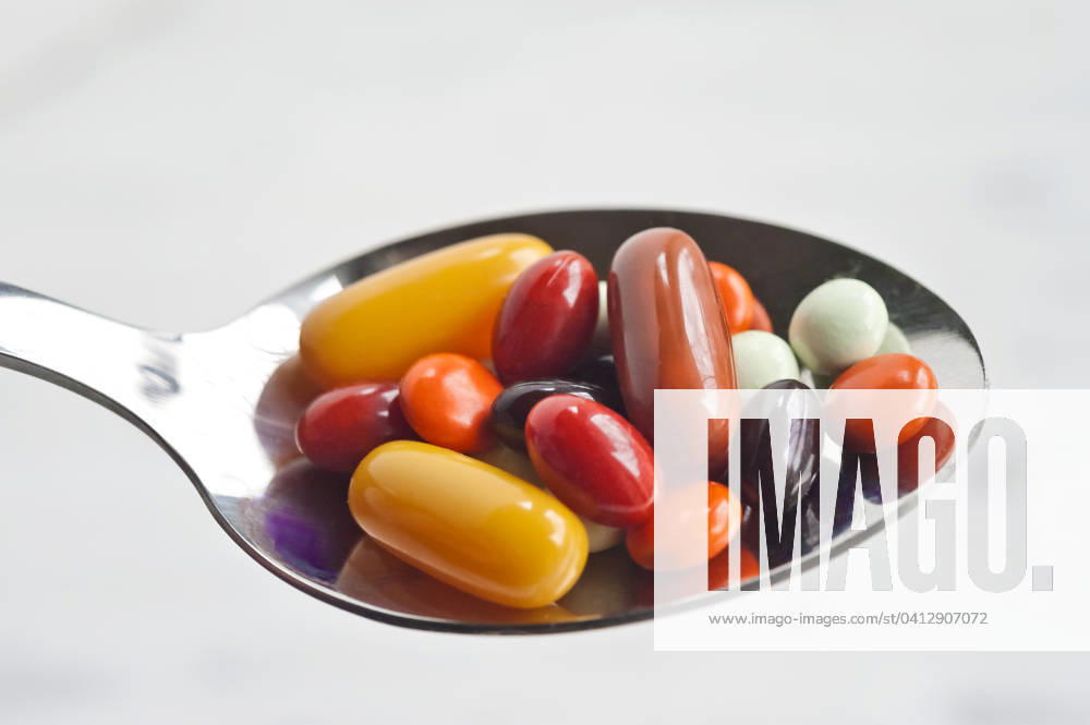 Dietary supplements are food 20240210ad723medicines medicine drug drug deficiency pharmacy remedy pharmaceutical preparation disease tablets pharmacy, pharmaceutical industry health care, pills health products additional vitamins minerals spoon tablespoon Hamburg Hamburg Germany Germany