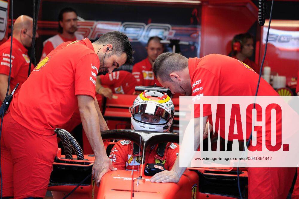 Sebastian Vettel, Scuderia Ferrari, formula 1 GP, Germany at Hockenheim, 27 07 2019 Photo mspb Jerry Andre Sebastian Vettel, formula 1 GP, Germany