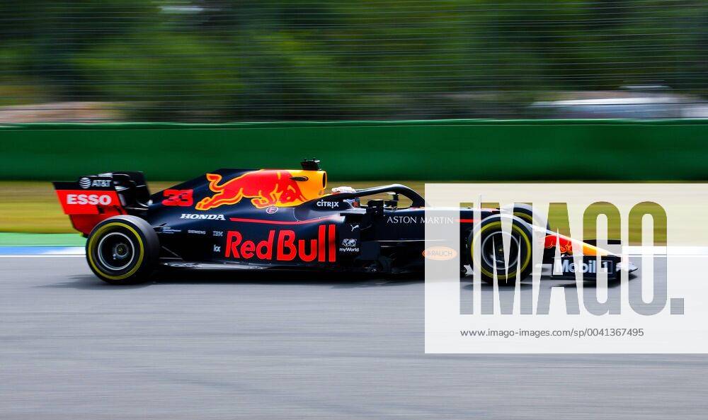 Motorsport FIA Formula 1, Mercedes Benz Grand Prix of Germany 2019 3 Free Practice v l Max Verstappen Aston Martin Red Bull Racing 33 NED Hockenheim