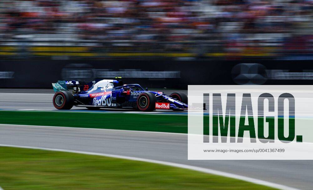 Motorsport FIA Formula 1, Mercedes Benz Grand Prix of Germany 2019 3 Free practice v l Alexander Albon Red Bull Toro Rosso Honda 23 GBR Hockenheim
