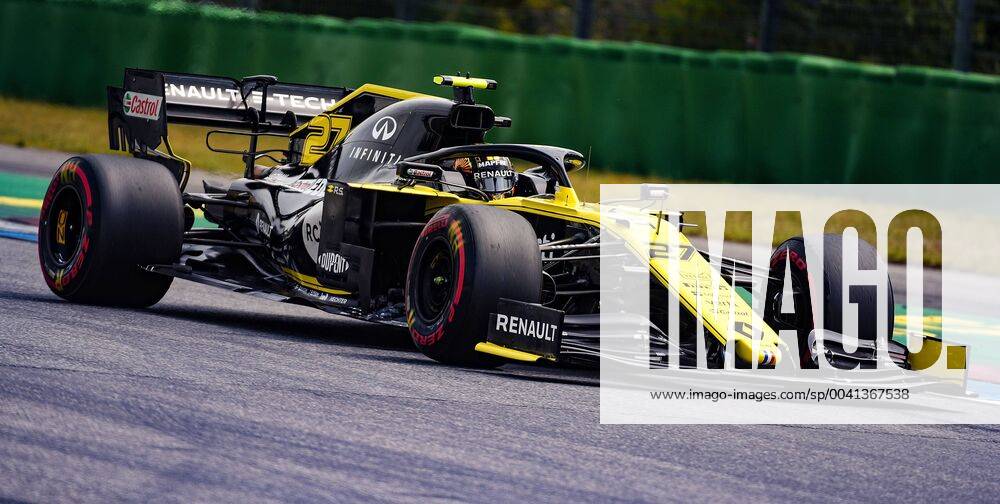Motorsport FIA Formula 1, Mercedes Benz Grand Prix of Germany 2019 3 Free Practice v l Nico Hülkenberg Renault F1 Team 27 GER Hockenheim