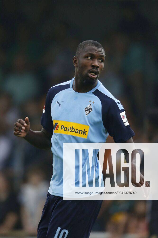 Straelen, Germany, Preparatory match, Borussia Mönchengladbach vs Angers SCO 2 1 on 27 7 2019 in the stadium at Römerstraße in Straelen Marcus THURAM MG
