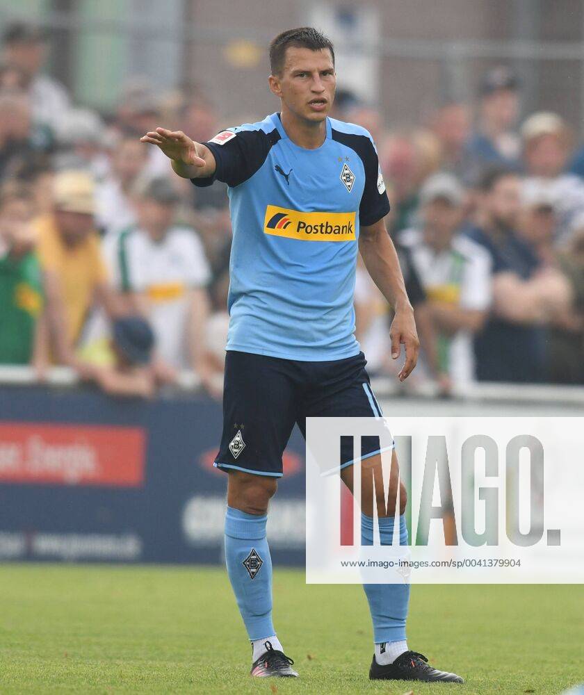 Test game Borussia Mönchengladbach SCO Angers France 27 07 2019 Stefan Lainer BMG , full figure , shows, clipping, single frame DFL REGULATIONS PROHIBIT ANY USE OF PHOTOGRAPHS AS IMAGE SEQUENCES AND OR QUASI VIDEO HM