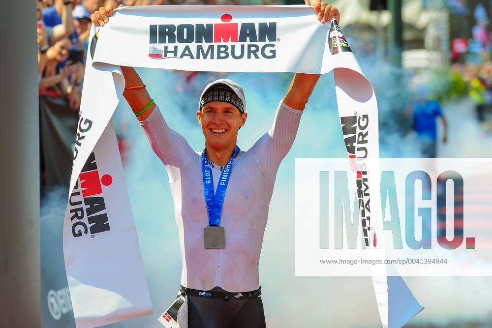 IRONMAN Hamburg 2019, 28 07 19 Kristian Hogenhaug 6 DNK Denmark wins IRONMAN Hamburg 2019, 28 07 19