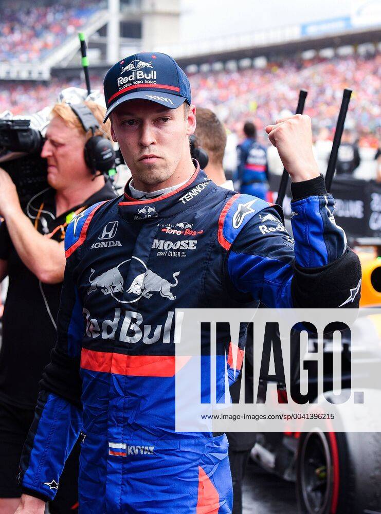 Motorsport FIA Formula 1, Mercedes Benz Grand Prix of Germany 2019 race v l Jubel Daniil Kvyat Red Bull Toro Rosso Honda 26 RUS Hockenheim