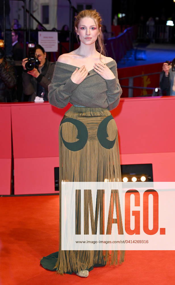 Hunter Schafer attends the screening for Cuckoo during the 74th Berlin International Film Festival at the Grand Hyatt Hotel in Berlin. FEBRUARY 16th 2024 PTYx2469