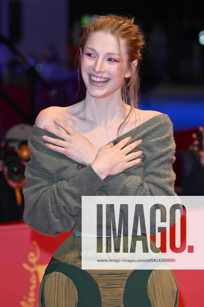 Hunter Schafer attends the screening for Cuckoo during the 74th Berlin International Film Festival at the Grand Hyatt Hotel in Berlin. FEBRUARY 16th 2024 PTYx2469
