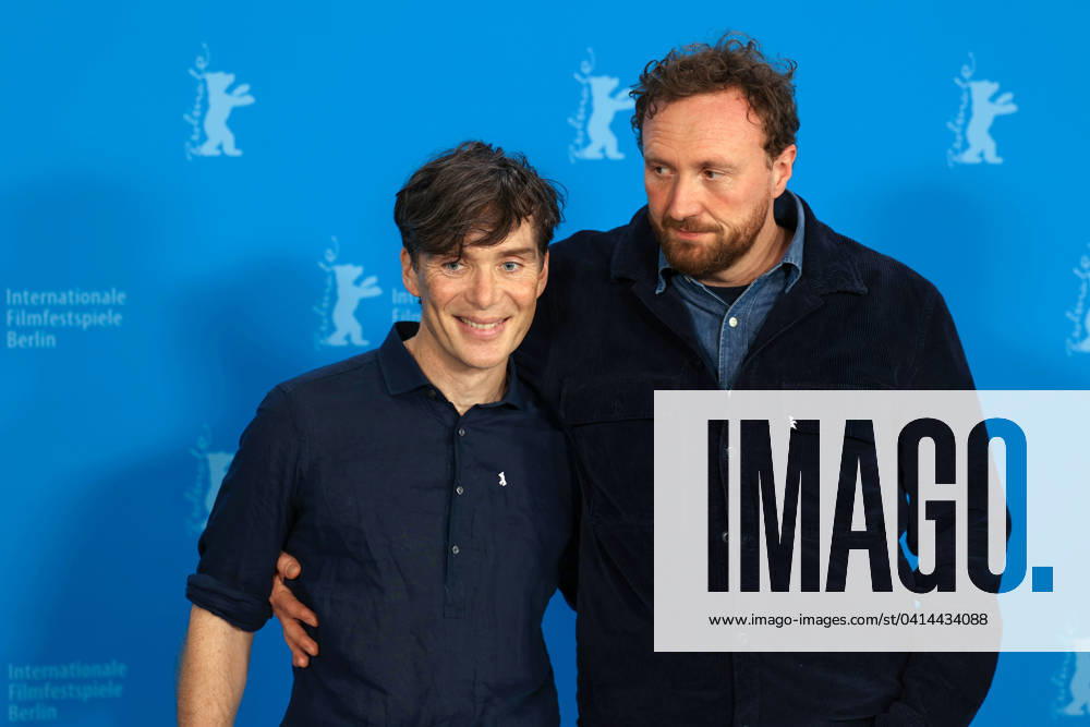 From 15 to 25 February 2024 the Berlinale 74 film festival takes place in Berlin, Germany. Cillian Murphy and Tim Mielants at the photo call for the film Small things like these Berlin Germany - ZUMAt227 20240215_zip_t227_039