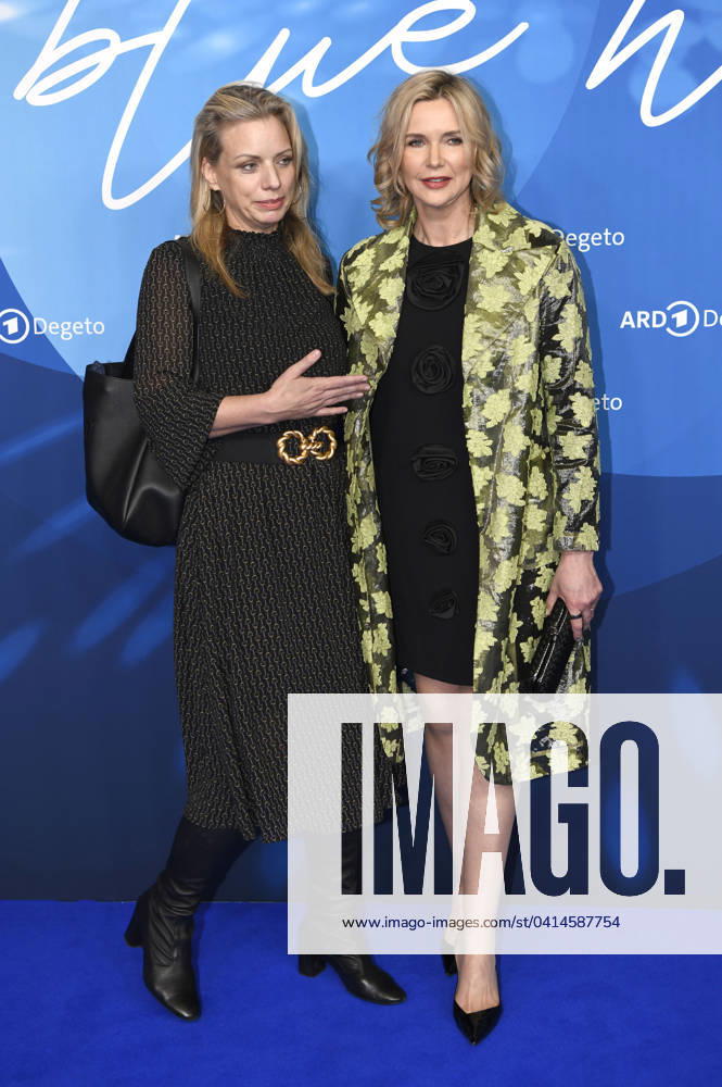 Michaela Kezele and Veronica Ferres at the ARD Blue Hour 2024 as part of the Berlinale 2024 at the Hotel Telegraphenamt Berlin, 16 02 2024 Foto:xC.xNiehausx xFuturexImagex blue_hour_4405