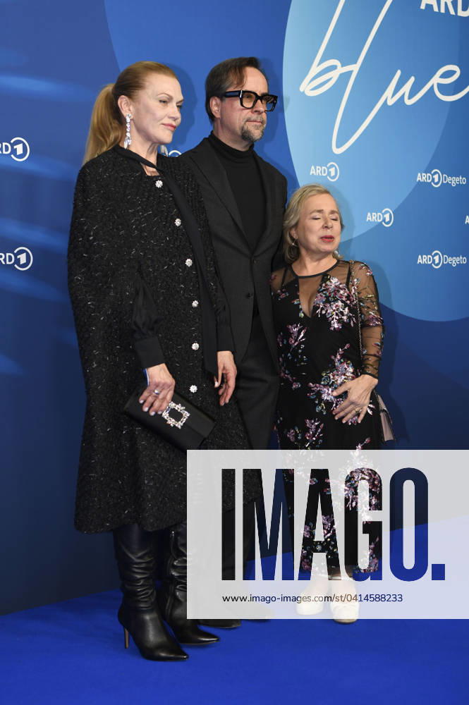 Anna Loos, Jan Josef Liefers and Christine Urspruch at the ARD Blue Hour 2024 as part of the Berlinale 2024 at the Hotel Telegraphenamt Berlin, 16 02 2024 Foto:xC.xNiehausx xFuturexImagex blue_hour_4436