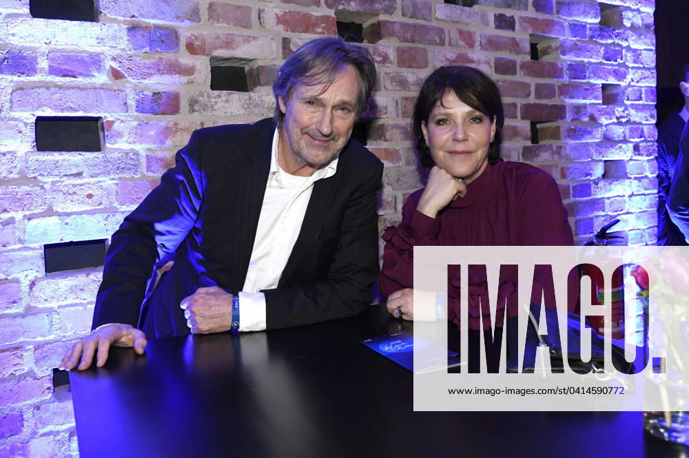 Helmut Zierl and Janina Hartwig at the ARD Blue Hour 2024 as part of the Berlinale 2024 at the Hotel Telegraphenamt Berlin, 16 02 2024 Foto:xC.xNiehausx xFuturexImagex blue_hour_4568