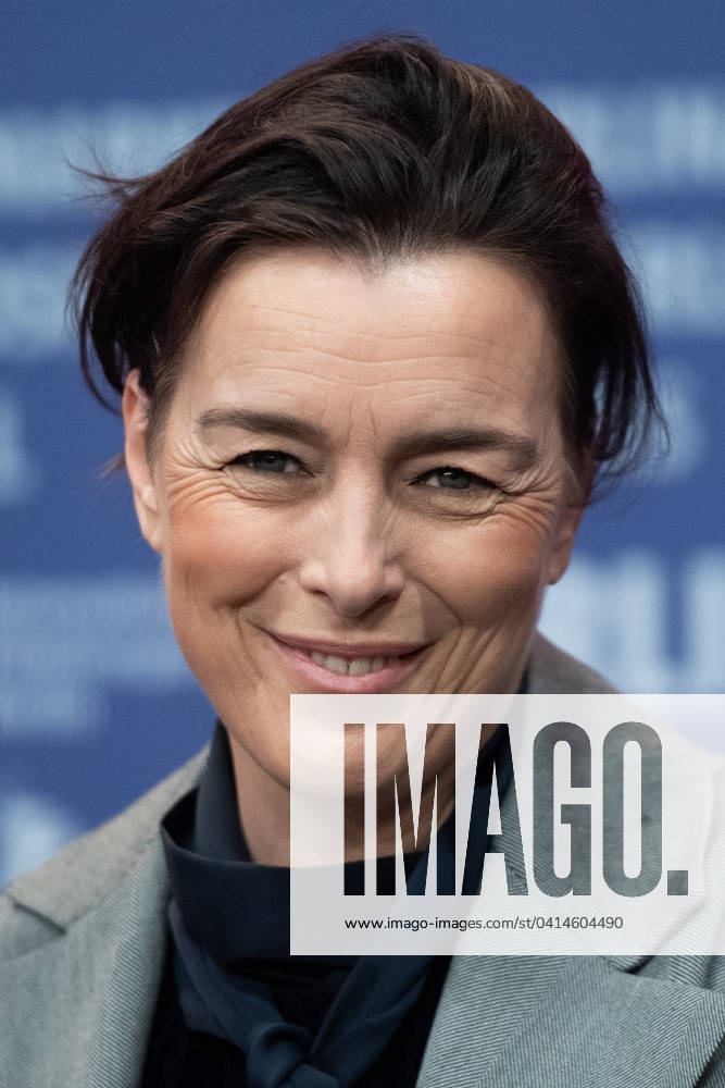 Berlinale Another End Press Conference Olivia Williams attending the Another End Press Conference during the 74th Berlinale International Film Festival Berlin at Grand Hyatt Hotel in Berlin, Germany, on February 16, 2024. Photo by Aurore Marechal ABACAPRESS.COM Berlin Germany