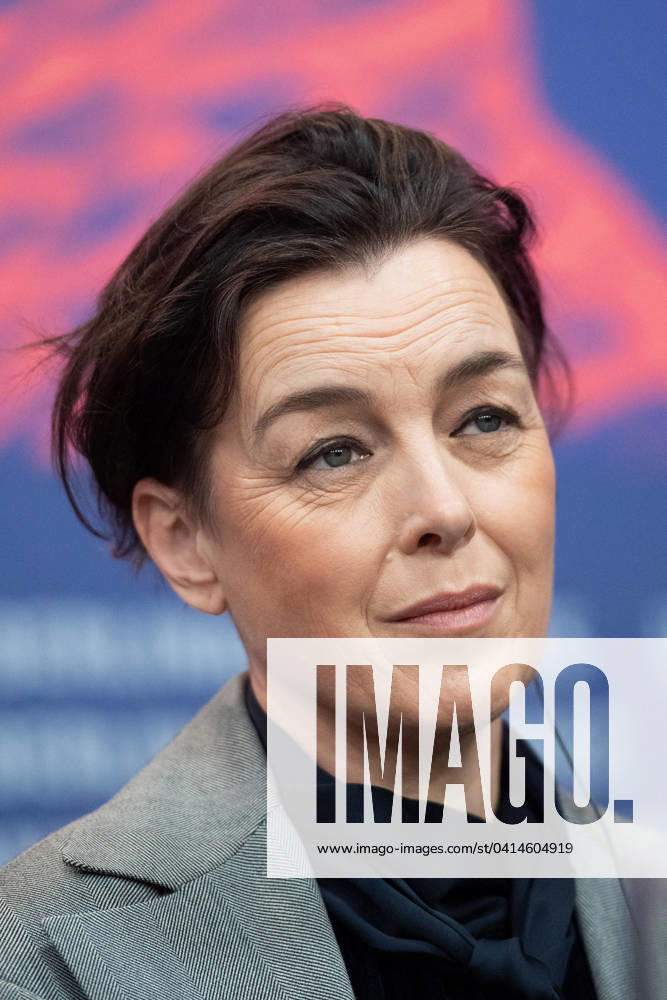 Berlinale Another End Press Conference Olivia Williams attending the Another End Press Conference during the 74th Berlinale International Film Festival Berlin at Grand Hyatt Hotel in Berlin, Germany, on February 16, 2024. Photo by Aurore Marechal ABACAPRESS.COM Berlin Germany