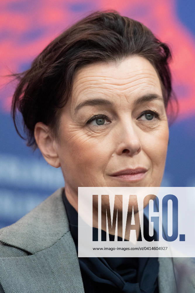 Berlinale Another End Press Conference Olivia Williams attending the Another End Press Conference during the 74th Berlinale International Film Festival Berlin at Grand Hyatt Hotel in Berlin, Germany, on February 16, 2024. Photo by Aurore Marechal ABACAPRESS.COM Berlin Germany