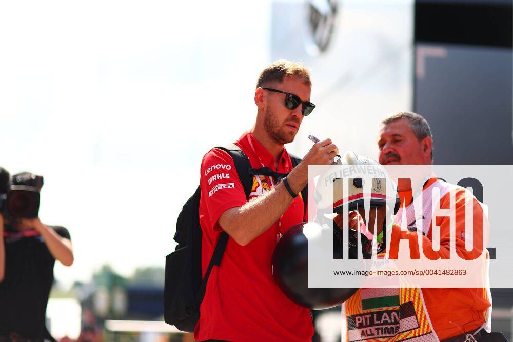 05 Sebastian Vettel, Scuderia Ferrari. Hungarian GP, Budapest 2-4 August 2019