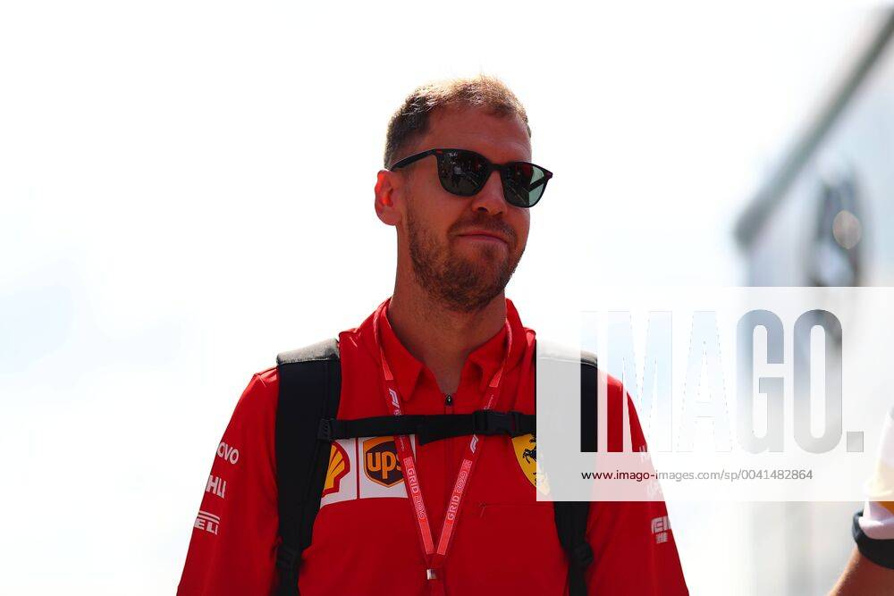 05 Sebastian Vettel, Scuderia Ferrari. Hungarian GP, Budapest 2-4 August 2019