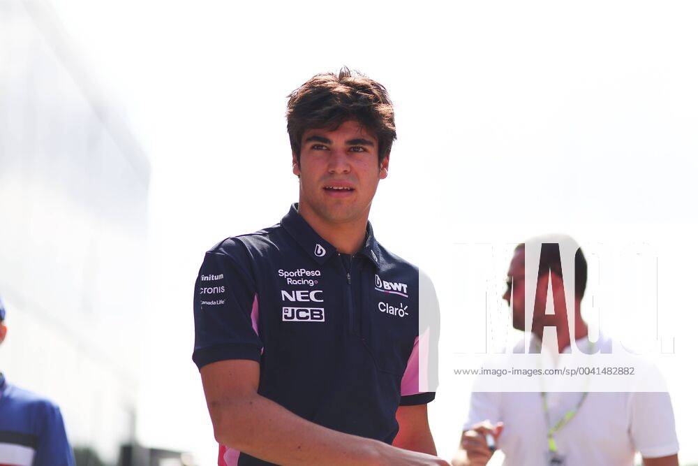 18 Lance Stroll, Racing Point F1 Team, Mercedes. Hungarian GP, Budapest 2-4 August 2019