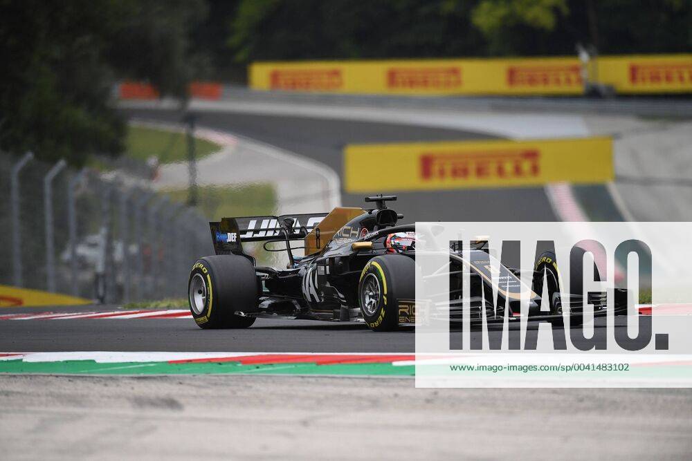 Romain Grosjean, Haas, F1 Team, formula 1 GP, Hungary in Budapest, 03 08 2019 Photo mspb Jerry Andre Romain Grosjean, formula 1 GP, Hungary