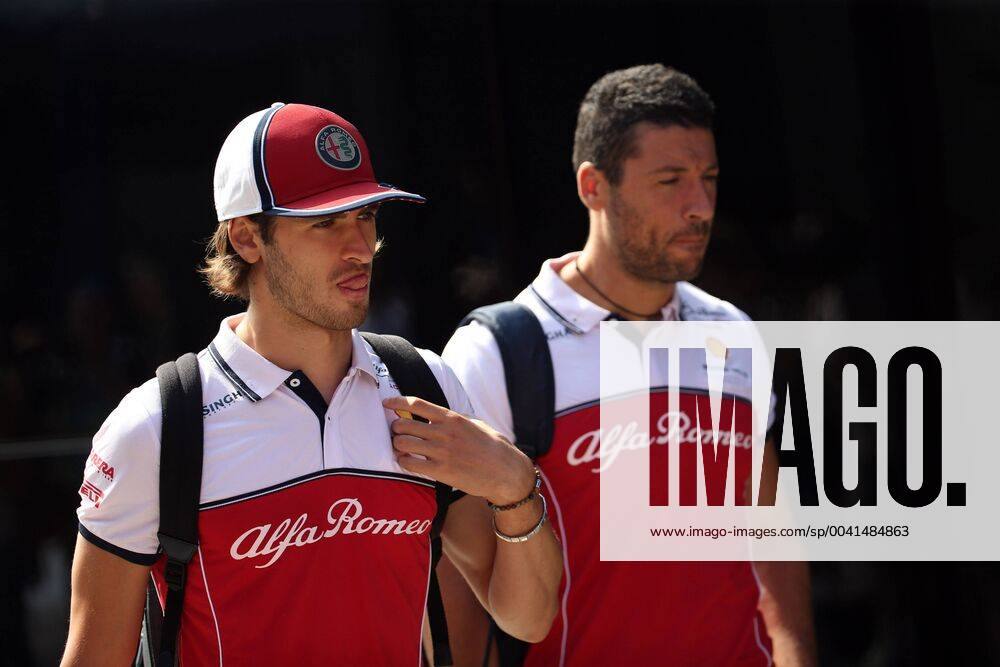 Photo4 LaPresse 03 08 2019 Budapest, Hungary Grand Prix Formula One Hungary 2019 In the pic: Antonio Giovinazzi (ITA) Alfa Romeo Racing C38