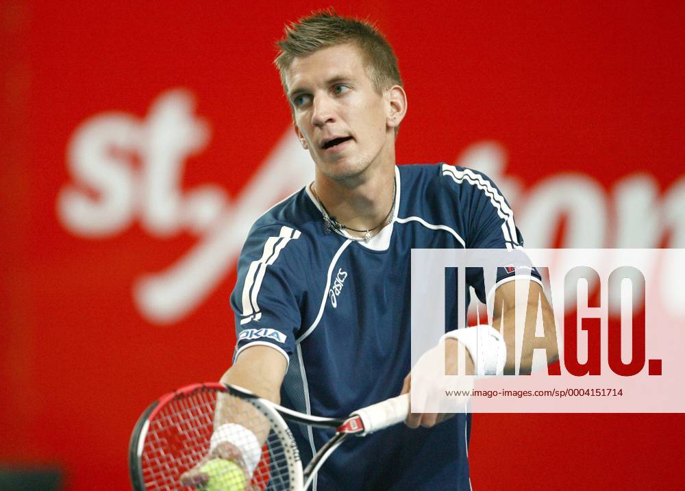 Jarkko Nieminen (Finnland) - Tennis Herren Tennis Trophy 2008, ATP Tour Einzelbild St. Anton