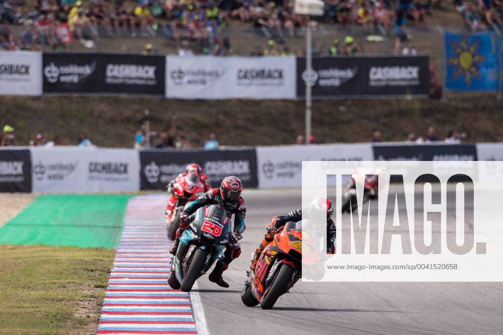POL ESPARGARO - SPANISH - RED BULL KTM FACTORY RACING - KTM FABIO QUARTARARO - FRENCH - PETRONAS YAMAHA SRT - YAMAHA MOTO : Grand Prix de Republique Tcheque - Brno - 04 08 2019 VincentGuignet Panoramic