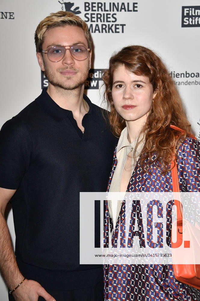 Jannik Schümann and Luise Aschenbrenner at the premiere of the RTL series Disko 76 at the Berlinale 2024 74 Berlin International Film Festival at Cinemaxx Potsdamer Platz Berlin, 20 02 2024 Foto:xN.xKubelkax xFuturexImagex disko_4220